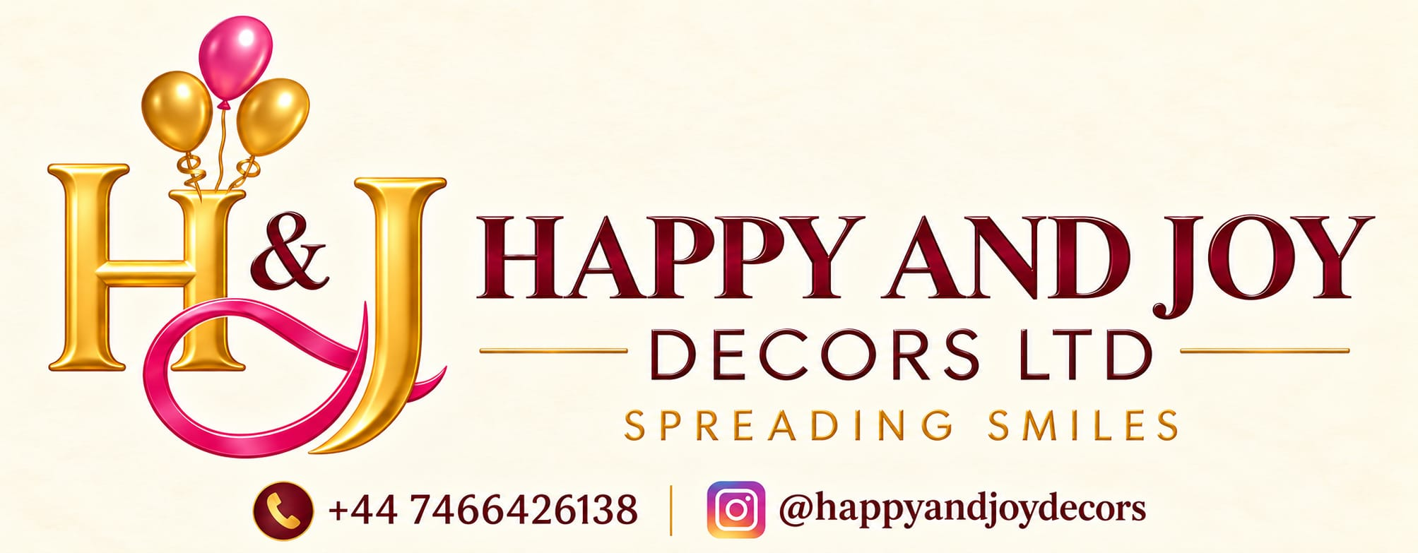 Happy and Joy Decorators logo